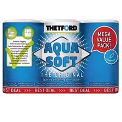 THETFORD WC-paperi, Aqua soft 6 rl.